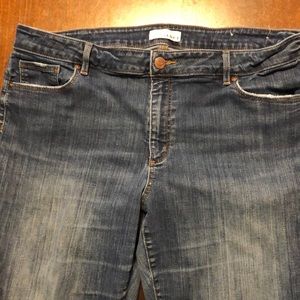 Loft faded denim jeans